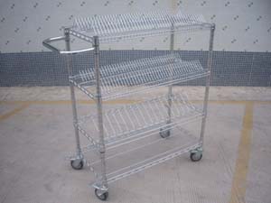 单双峰线网小推车