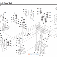 KHN-M7131-00 PULLY R MOTOR